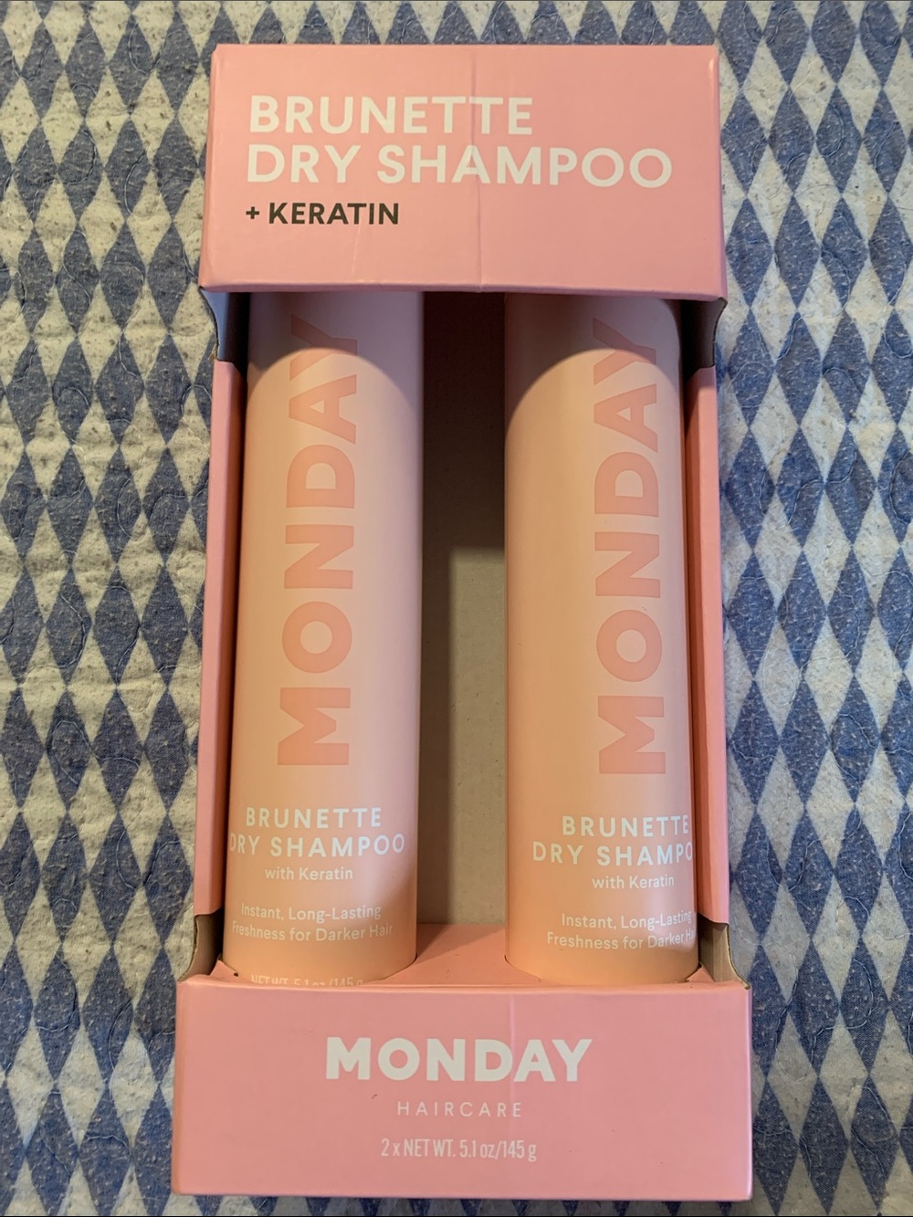 Monday Brunette Dry Shampoo with Keratin